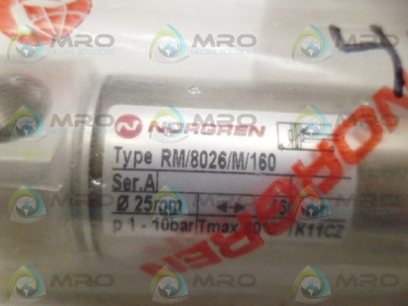 NORGREN RM/8026/M/160 CYLINDER *NEW IN FACTORY BAG*