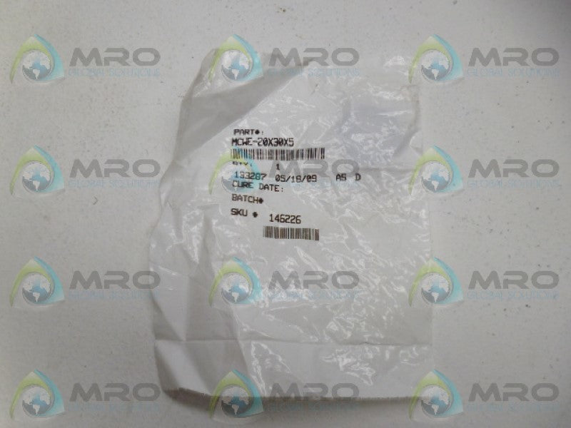 INDUSTRIAL MRO MCWE-20X30X5 WIPER RING *NEW IN FACTORY BAG*