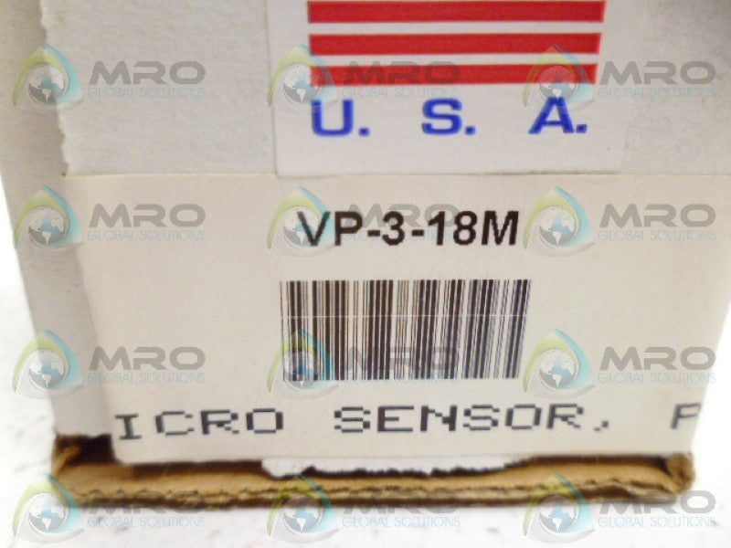 EDCO VP-3-18M SENSOR *NEW IN BOX*