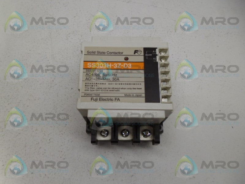 FUJI ELECTRIC SS303H-3Z-D3 CONTACTOR *NEW IN BOX*