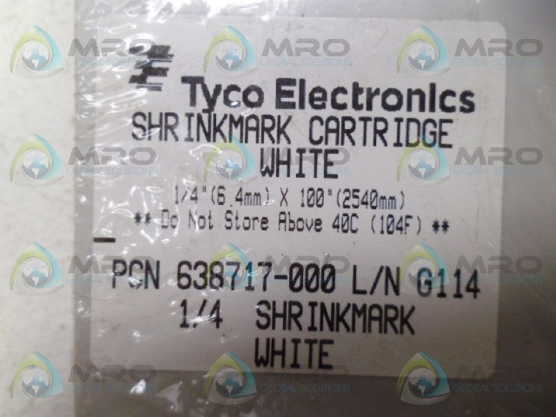 TYCO 638717-000 SHRINKMARK CARTRIDGE * NEW IN ORIGINAL PACKAGE *