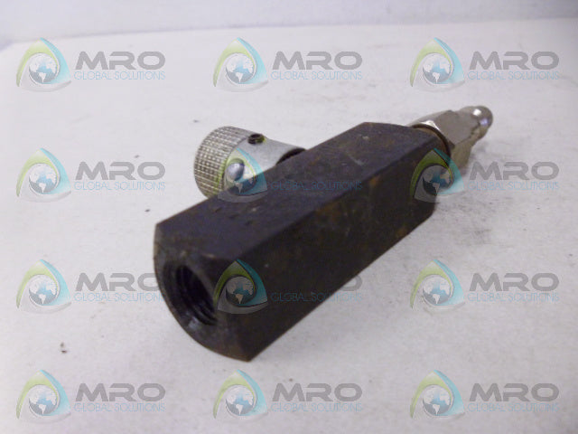 PARKER F400S HYDRAULIC VALVE *USED*