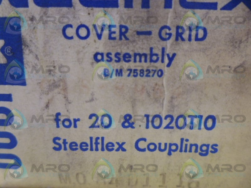 FALK 758270 COVER GRID ASSEMBLY *NEW IN BOX*