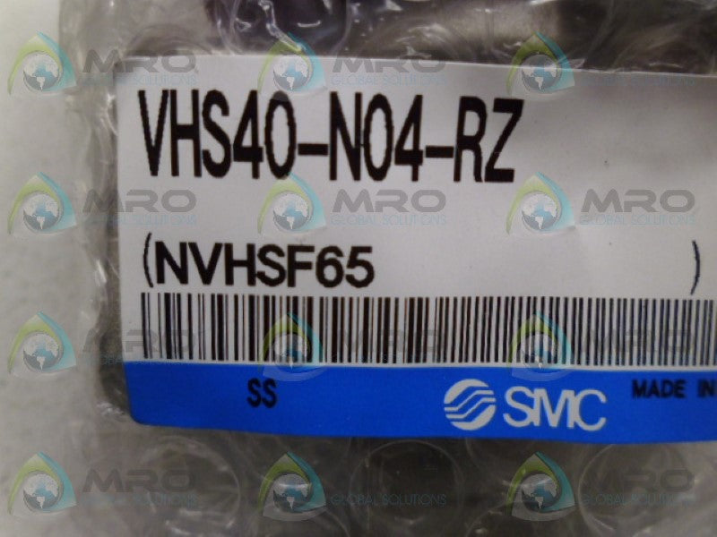 SMC VHS40-N04-RZ LOCKOUT VALVE *NEW IN FACTORY BAG*
