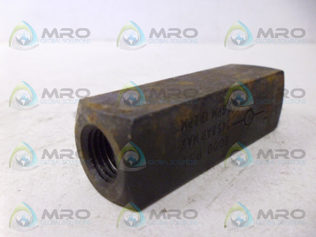 PARKER C400S CHECK VALVE *NEW NO BOX*