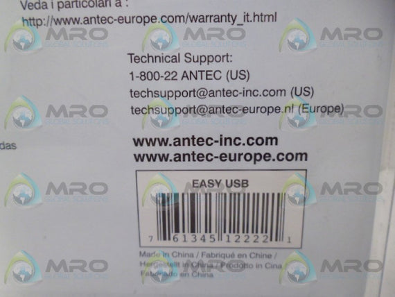 ANTEC EASY USB 2.0 *NEW IN ORIGINAL PACKAGE*