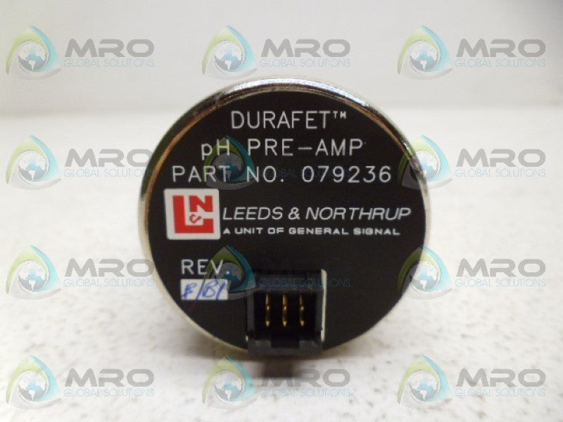 LEEDS & NORTHRUP 079236 DURAFET *NEW NO BOX*