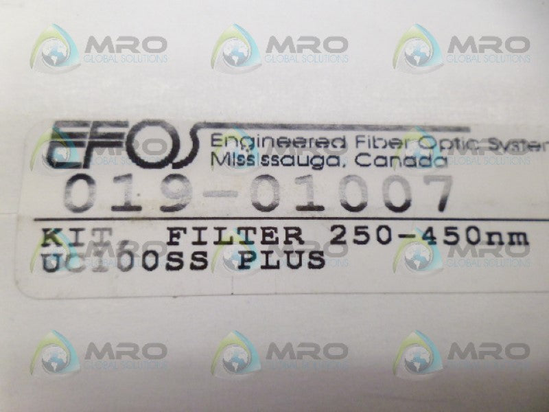 EFOS 019-01007 FILTER KIT *FACTORY SEALED*