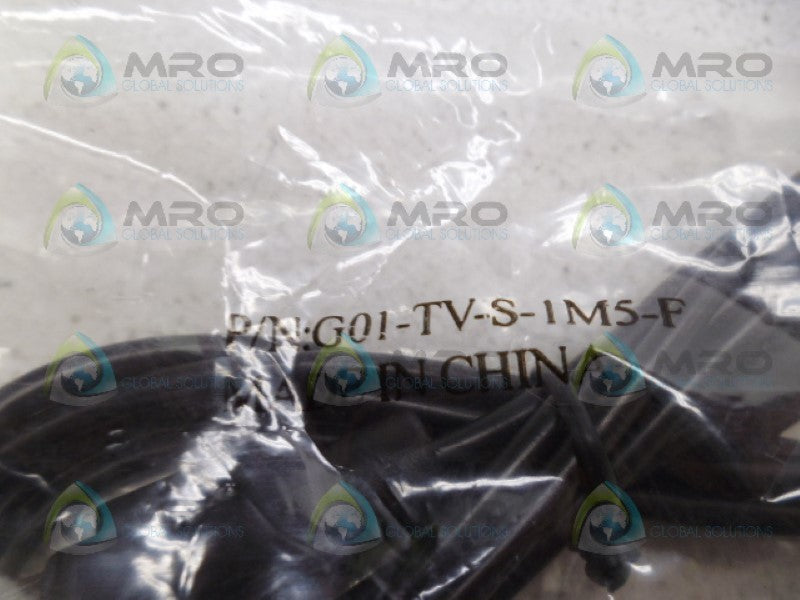 INDUSTRIAL MRO G01-TV-S-1M5-P VIDEO CABLE *NEW IN FACTORY BAG*