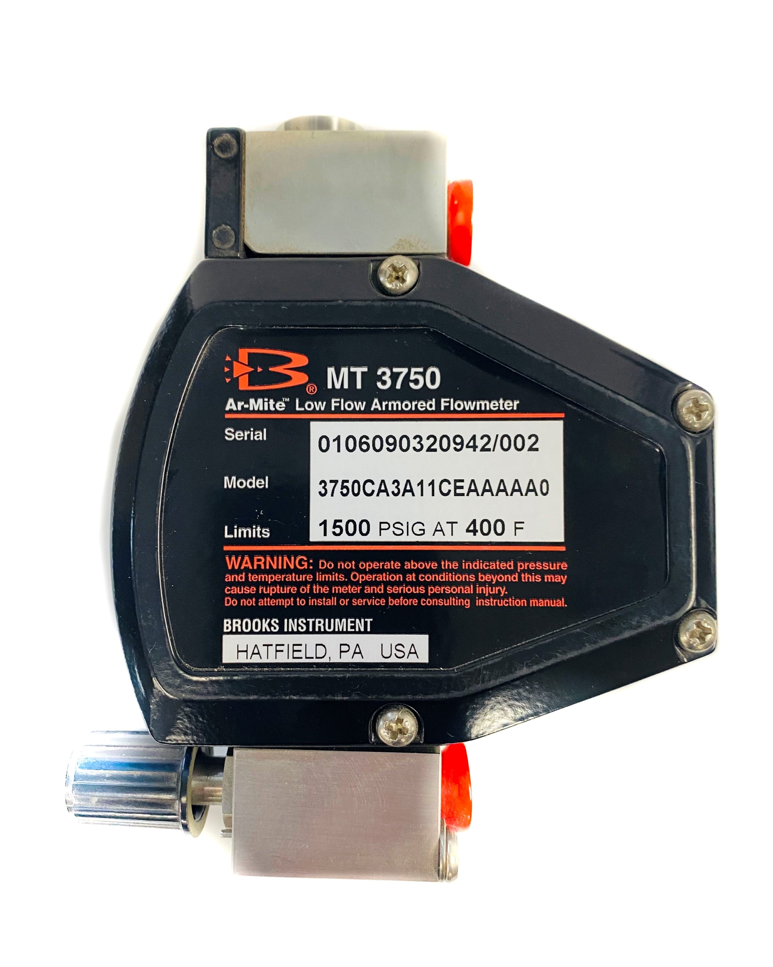 BROOKS 3750CA3A11CEAAAAA0 FLOW METER *NEW NO BOX*