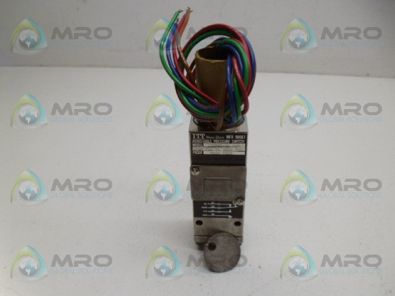 ITT 132P46-C6 PRESSURE SWITCH *NEW NO BOX*