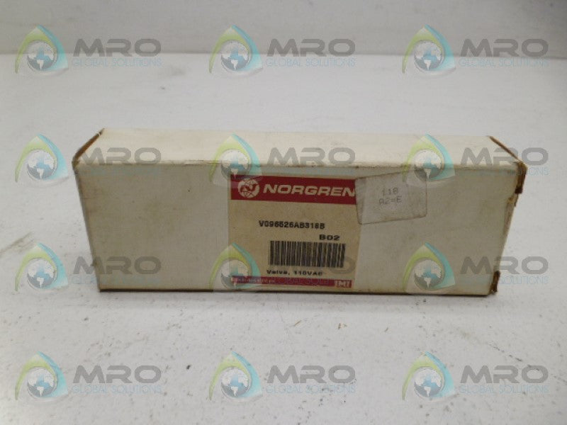 NORGREN V096526AB318B VALVE *NEW IN BOX*