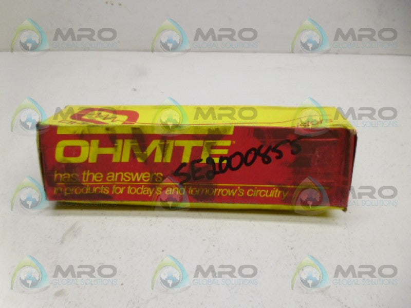 OHMITE D175K50R RESISTOR 175W 50OHM *NEW IN BOX*
