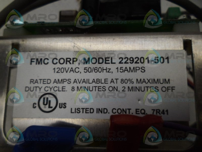 FMC 229201-501 CONTROLLER *USED*