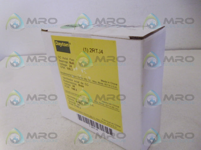 DAYTON 2RTJ4 DC AXIAL FAN *NEW IN BOX*