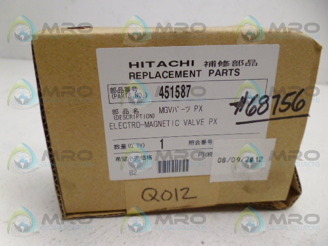 HITACHI 451587 VALVE *NEW IN BOX*