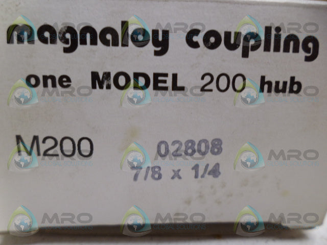 MAGNALOY M20002808 COUPLING HUB 7/8" x 1/4" *NEW IN BOX*