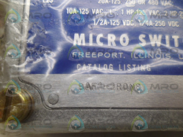 MICROSWITCH BAF1-2RQN8-LH LIMIT SWITCH (GREY) *NEW NO BOX*