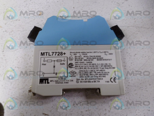 MTL MTL7728+ SAFETY BARRIER *NEW NO BOX*