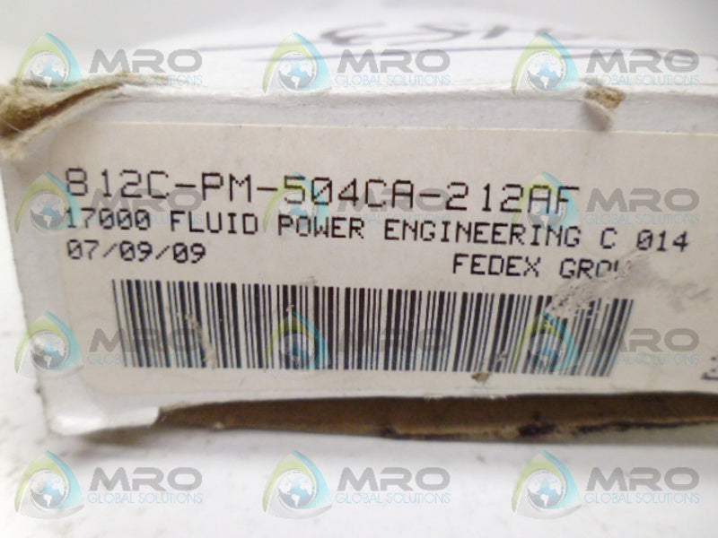 MAC 812C-PM-504CA-212AF VALVE *NEW IN BOX*