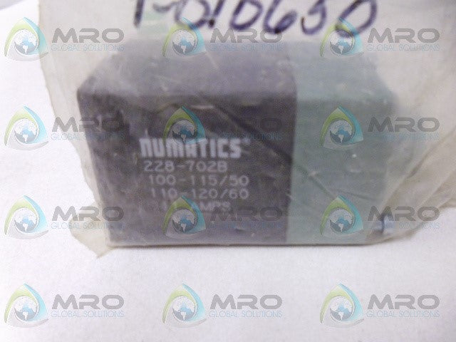 NUMATICS 228-702B PNEUMATIC VALVE *NEW IN FACTORY BAG*