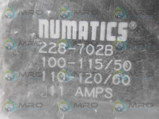 NUMATICS 228-702B PNEUMATIC VALVE *NEW IN FACTORY BAG*