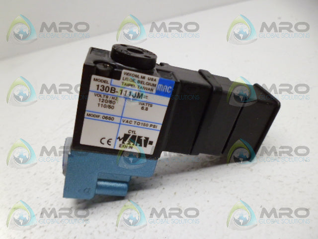MAC 130B-111JM VALVE *NEW IN BOX*