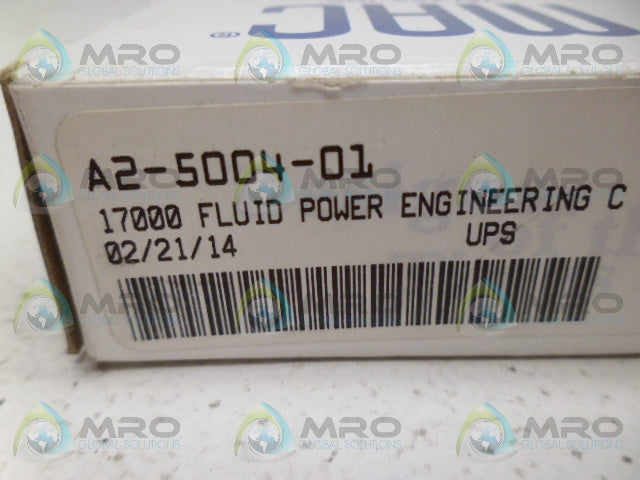 MAC A2-5004-01 MANIFOLD END PLATE KIT *NEW IN BOX*