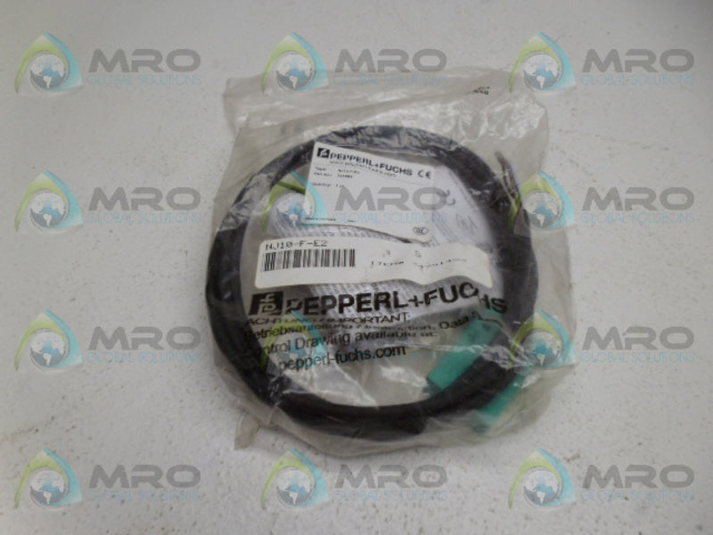 PEPPERL+FUCHS NJ10-F-E2 PROXIMITY SENSOR * NEW IN FACTORY BAG *