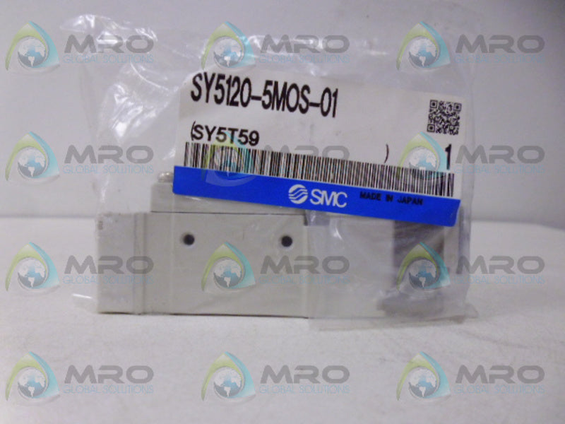 SMC SY5120-5MOS-01 SOLENOID VALVE *NEW IN FACTORY BAG*