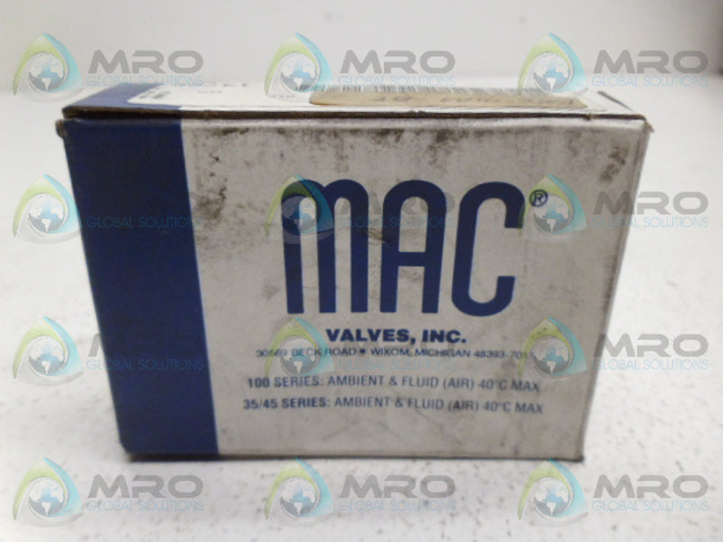 MAC PME-111DA-BE PILOT VALVE *NEW IN BOX*