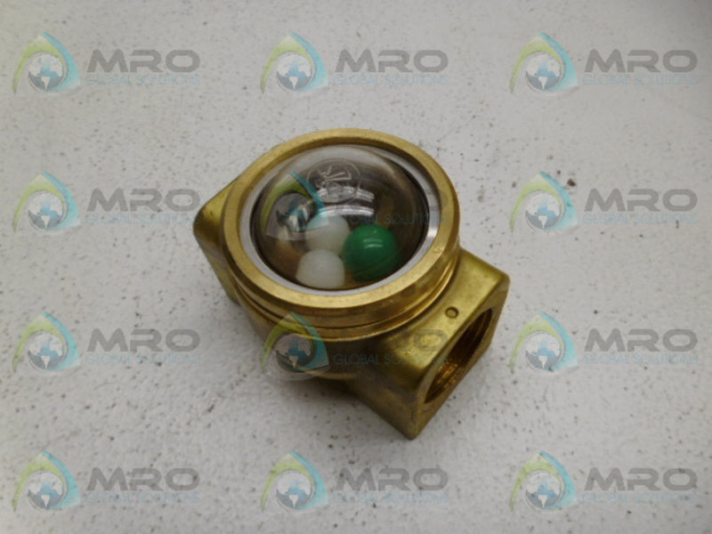 MACHIENE PRODUCTS 003054 VISUAL FLOW INDICATOR *NEW IN BOX*
