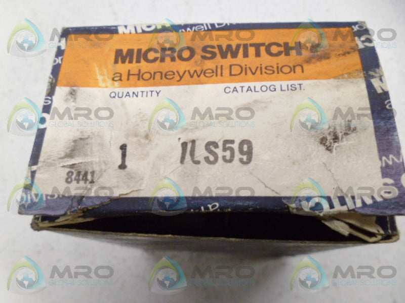 MICROSWITCH 1LS59 LIMIT SWITCH *NEW IN BOX*