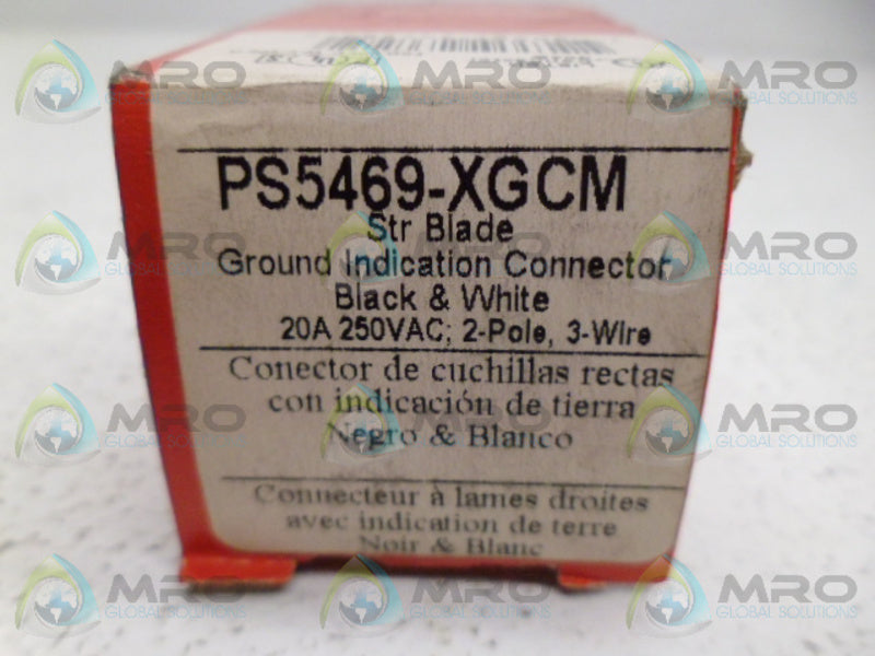 PASS & SEYMOUR PS5469-XGCM CONNECTOR *NEW IN BOX*
