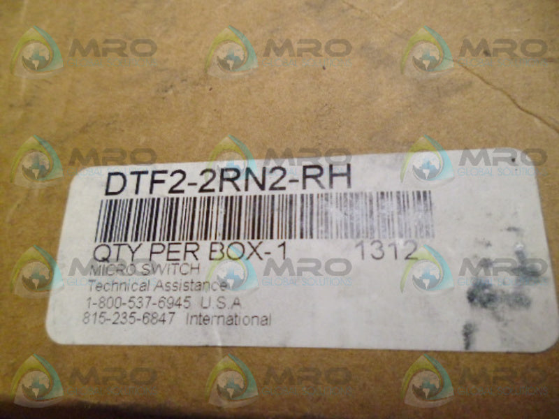 MICROSWITCH DTF2-2RN2-RH NSMP