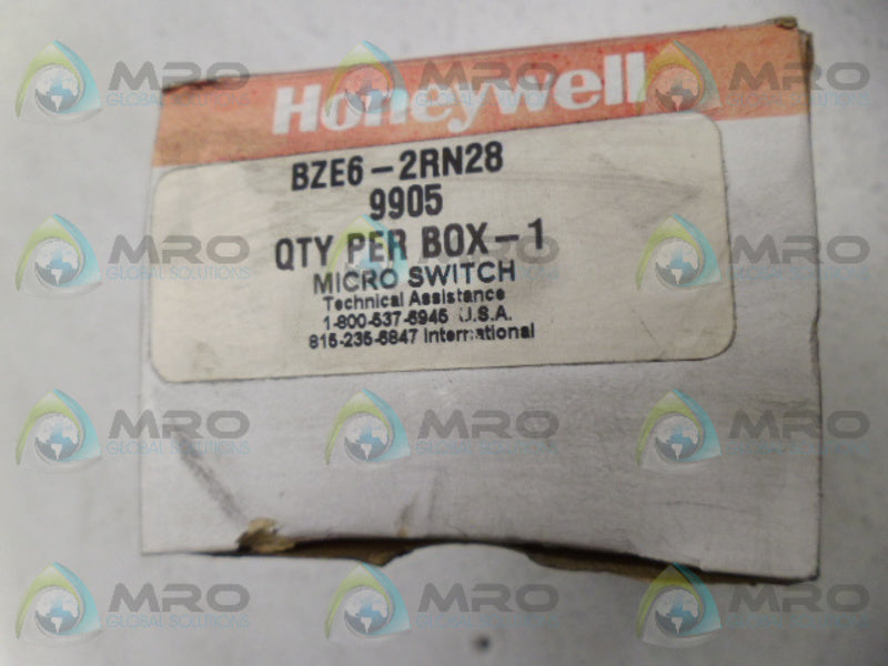 HONEYWELL BZE6-2RN28 (MISSING BASE) *NEW IN BOX*