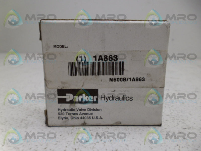 PARKER N600B NEEDLE VALVE *NEW IN BOX*