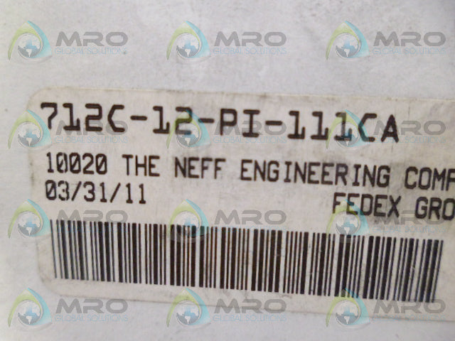 MAC 712C-12-PI-111CA SOLENOID VALVE *NEW IN BOX*