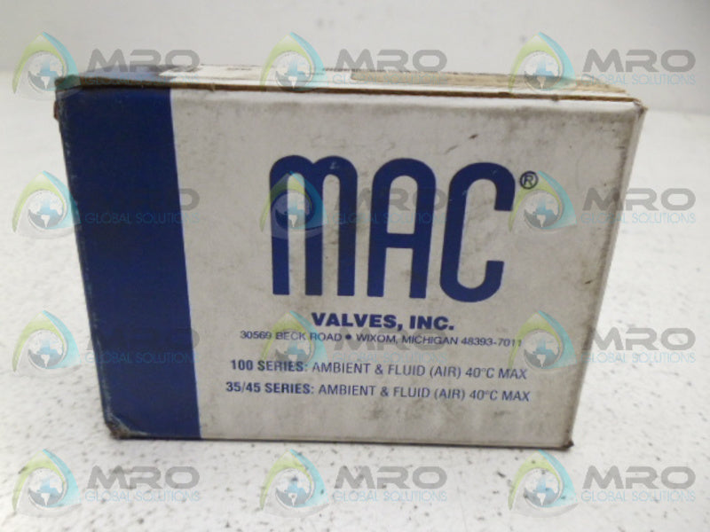 MAC PME-111DA-BE PILOT VALVE *NEW IN BOX*