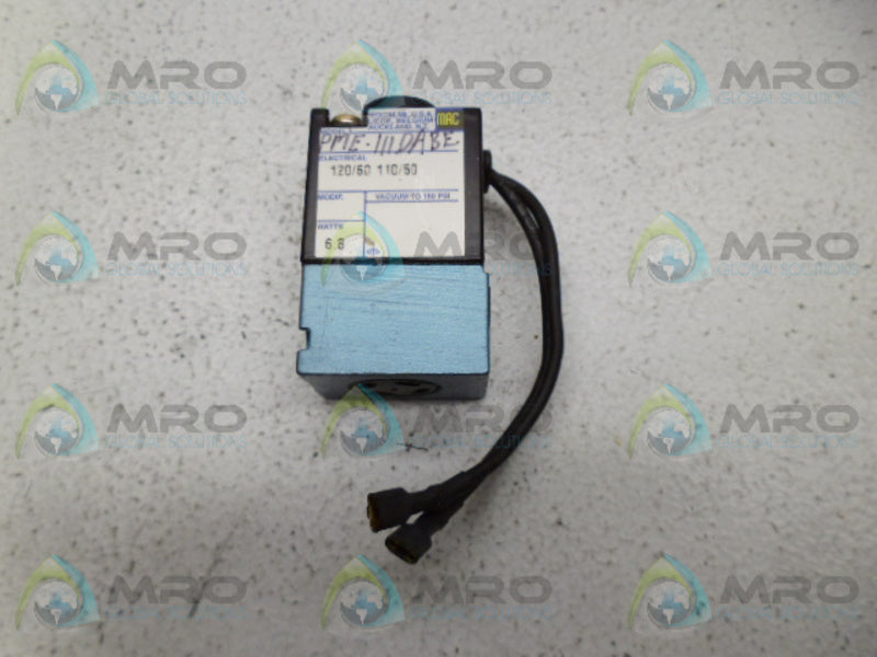 MAC PME-111DA-BE PILOT VALVE *NEW IN BOX*