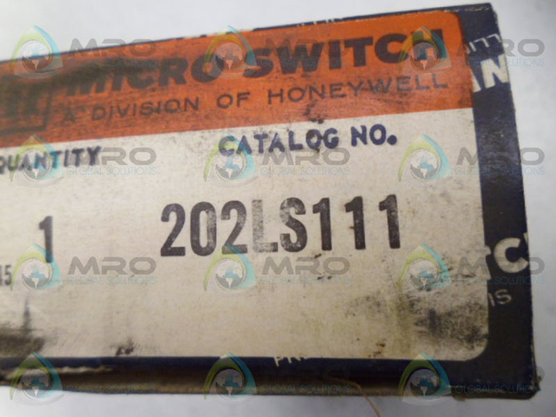 MICRO SWITCH 202LS111 (GREY) *NEW IN BOX*