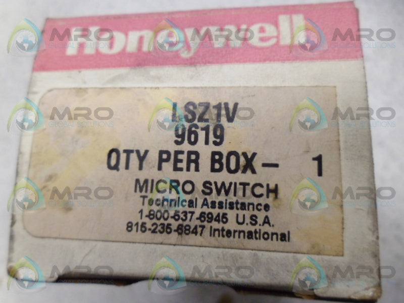 HONEYWELL LSZ1V PLUNGER SWITCH *NEW IN BOX*