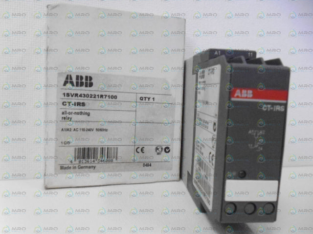 ABB 1SVR430221R710 INTERFACE RELAY *NEW IN BOX*