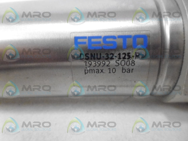 FESTO DSNU-32-125-P ROUND CYLINDER *NEW NO BOX*