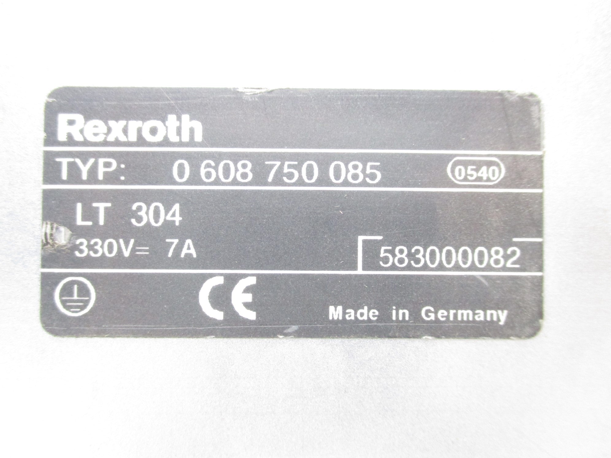 REXROTH 0608750085 UNMP