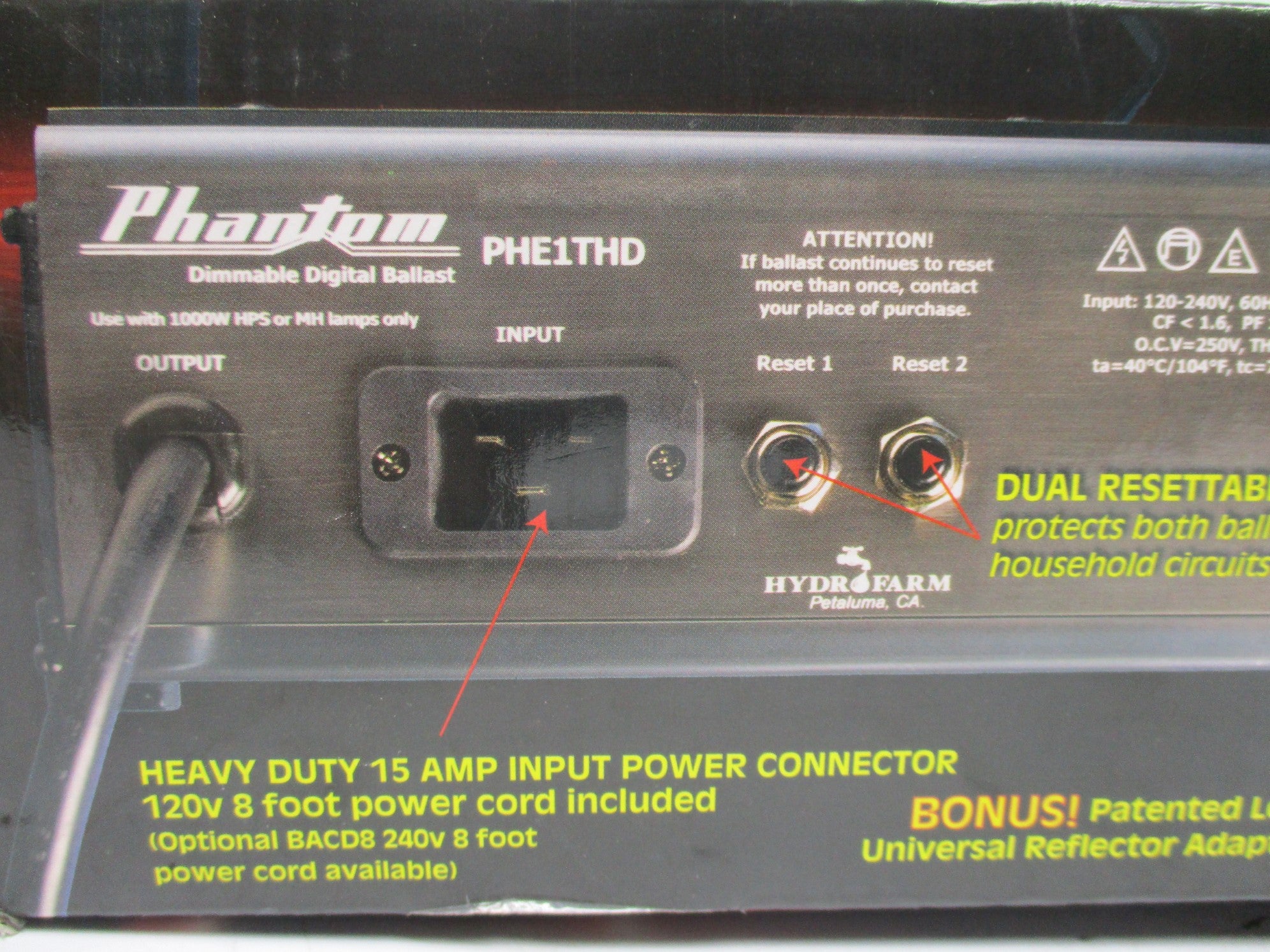 PHANTOM PHE1THD NSMP