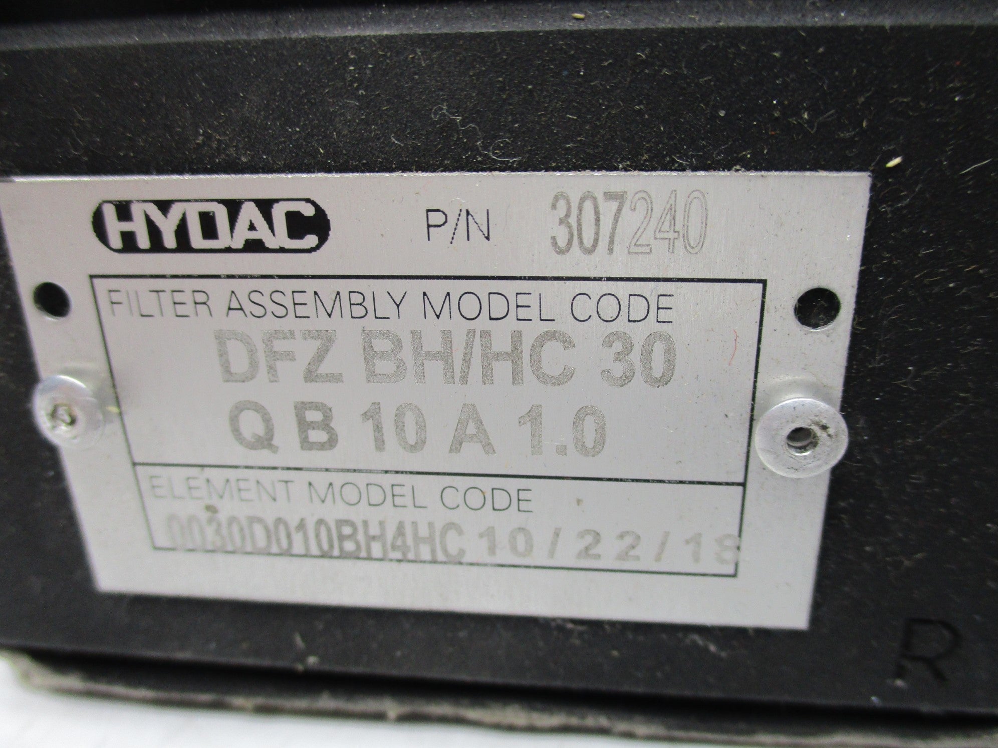 HYDAC DFZBH/HC30QB10A1.0 307240 (AS PICTURED) NSNP