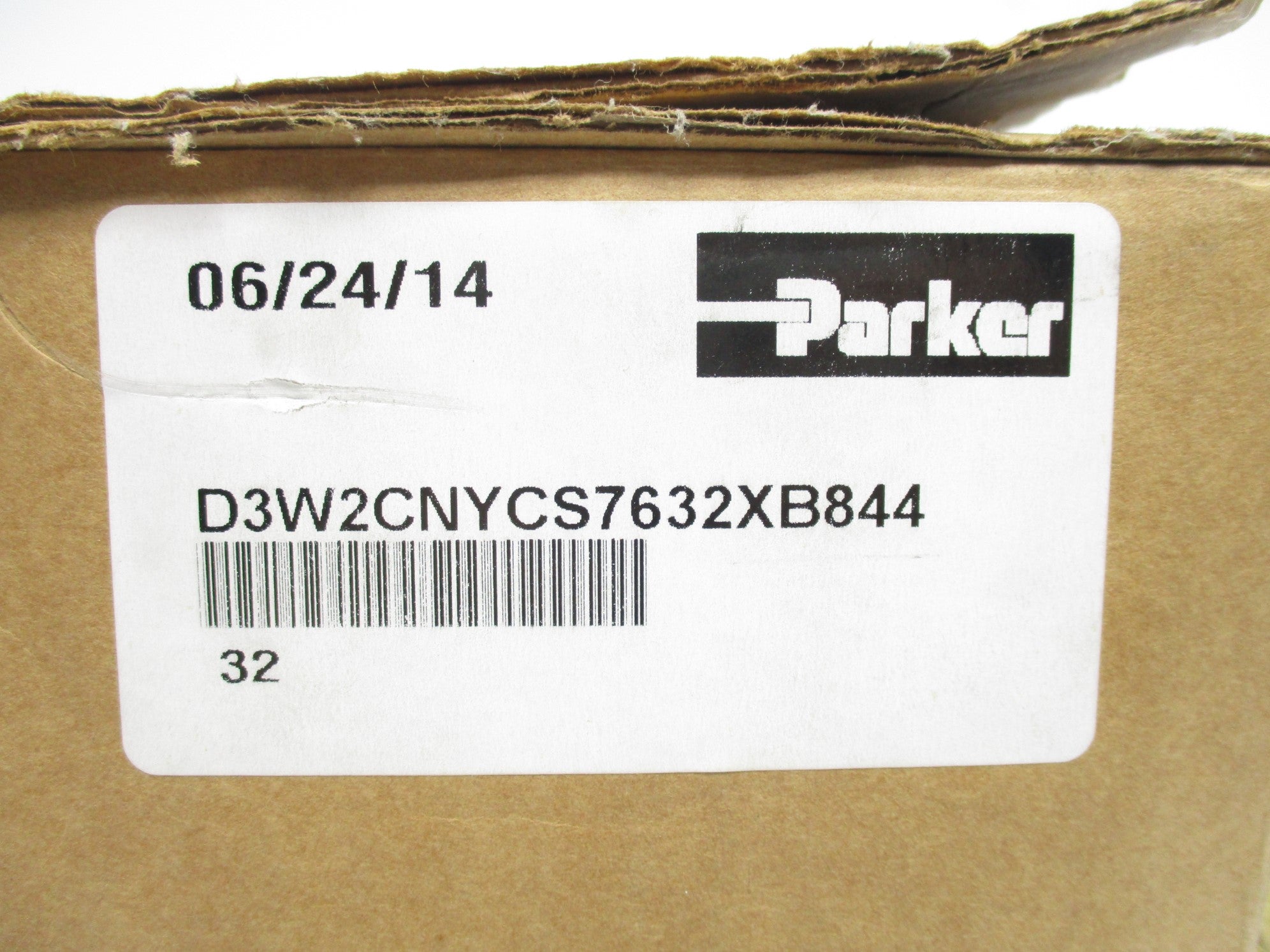 PARKER D3W2CNYCS7632XB844 120V 3000PSI NSMP