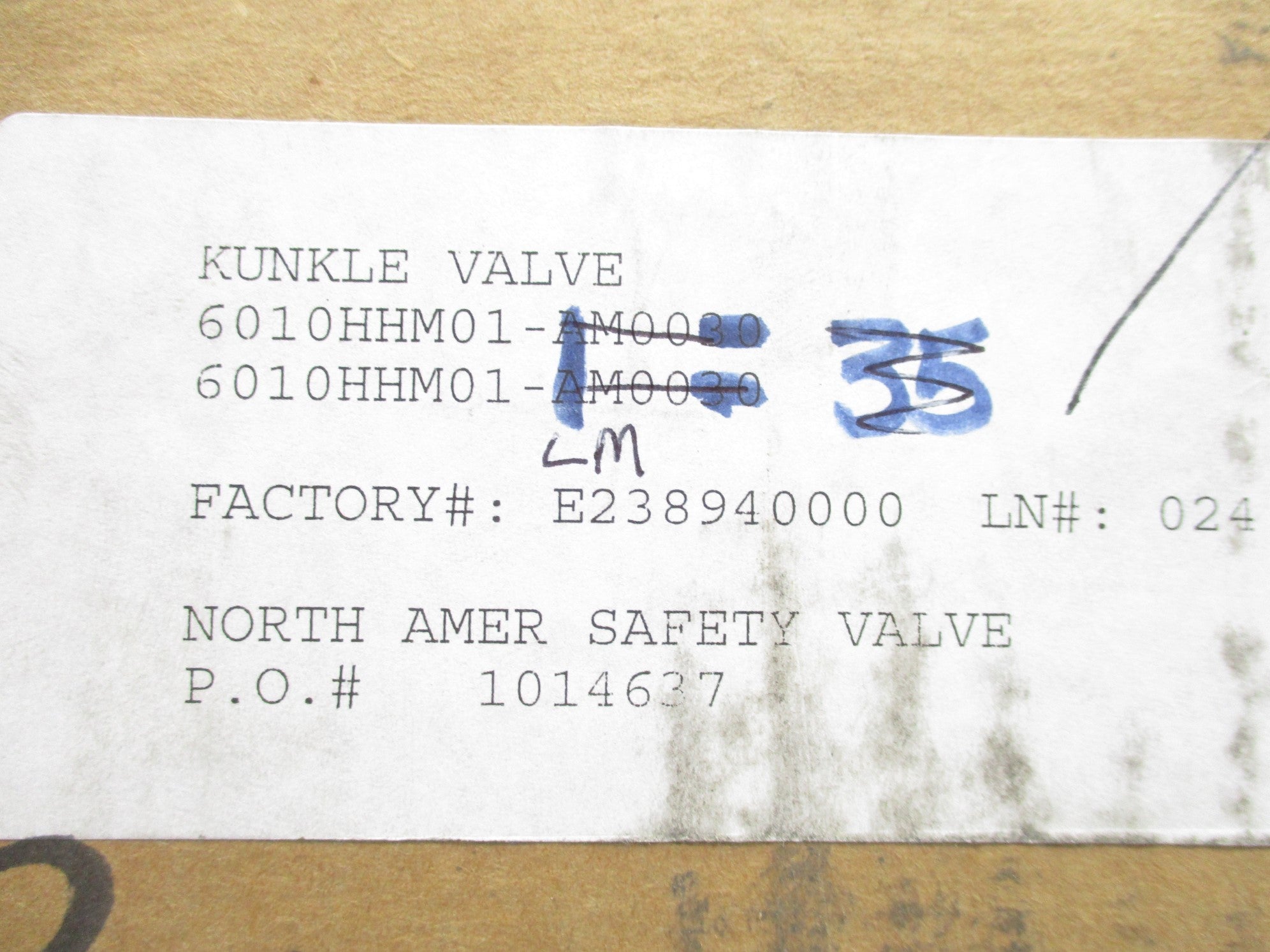 KUNKLE 6010HHM01-LM NSMP
