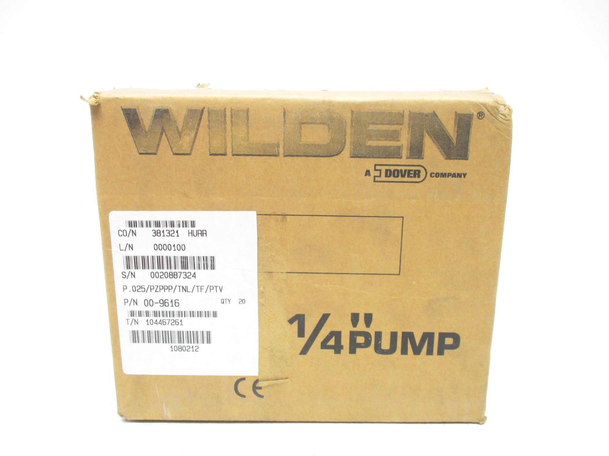 WILDEN 00-9616 NSFS